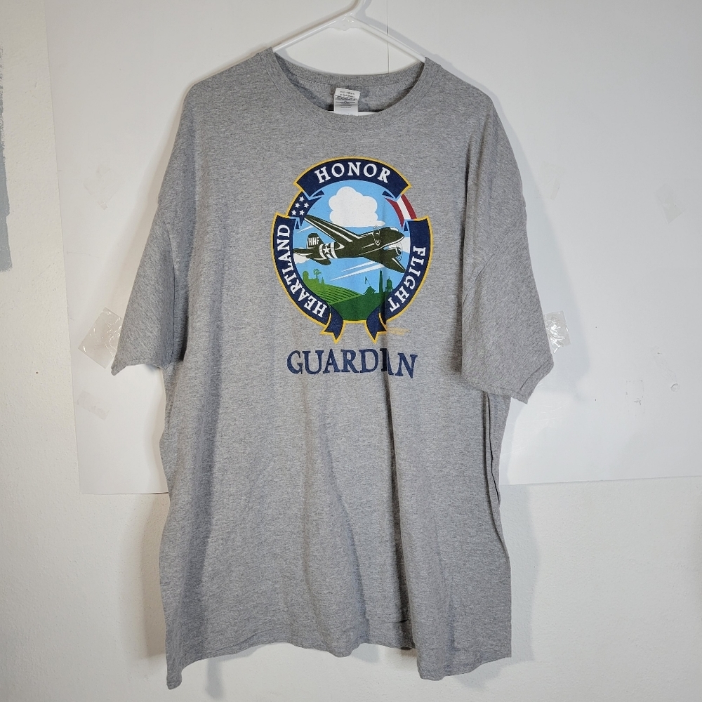 Mens Heartland Honor Flight Guardian t-shirt Size 2XL